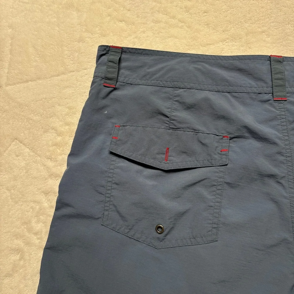 Howler‎ Bros Mens Blue Shorts Size 40 Ripstop Outdoors Fishing Adventure Nylon